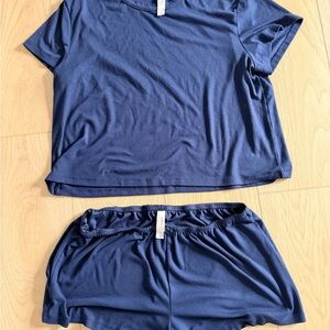 Auden Dark Blue Women's Pajama Set